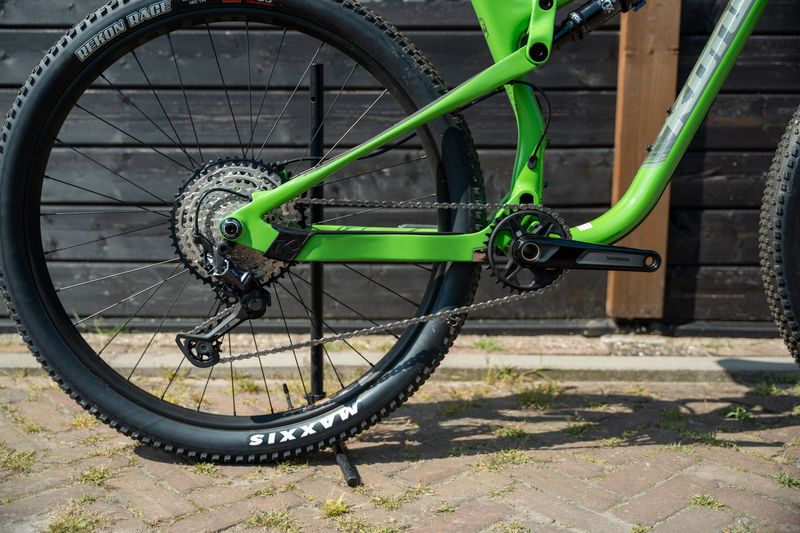Kona Hei Hei CR 2023 2023 Mountainbike usato, Verde — immagine 3 di 4