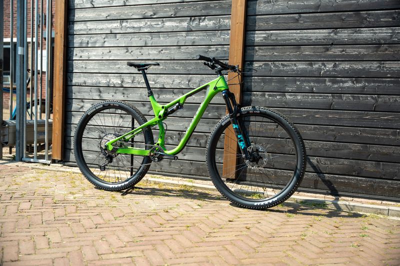 Kona Hei Hei CR 2023 2023 Mountainbike usato, Verde — immagine 2 di 4
