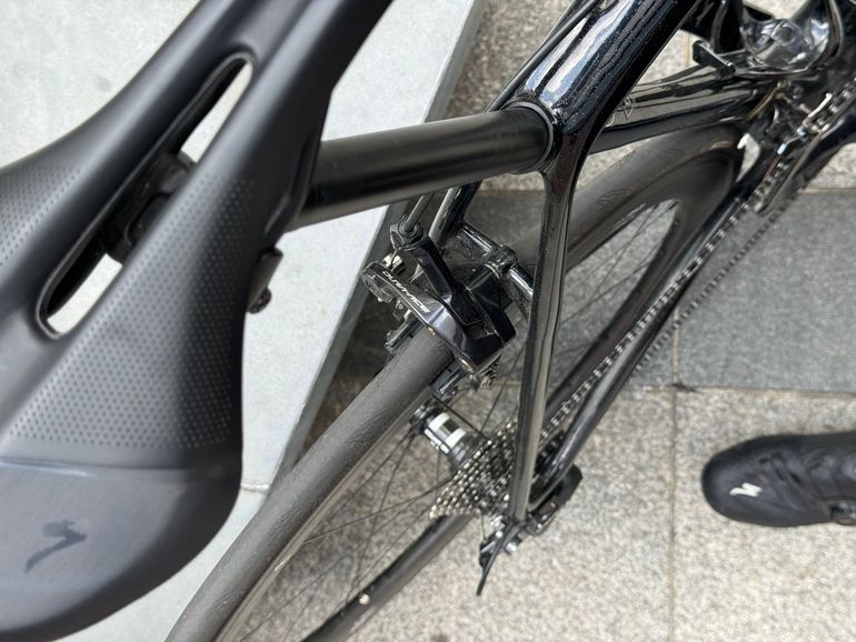 Used Specialized Men's Tarmac SL5 Expert DA 2018 2018 Road & Gravel, Black — image 5 of 6