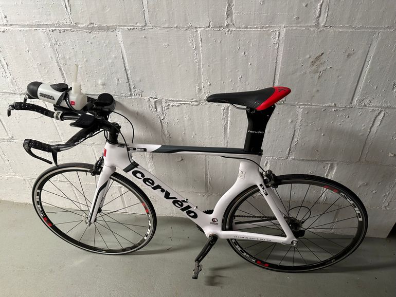 Used Cervélo P3 2012 Road & Gravel, Red — image 2 of 3