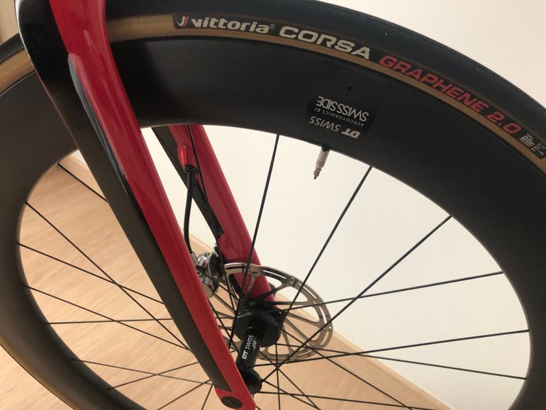 Used Canyon Aeroad CF SLX 9.0 SL 2018 Road & Gravel, Red — image 10 of 10
