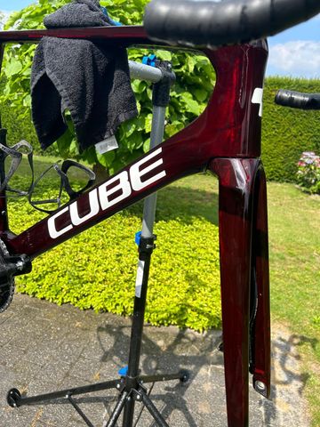 CUBE AGREE C:62 SLT 2023 Road & Gravel de segunda mano, Rojo — imagen 5 de 8