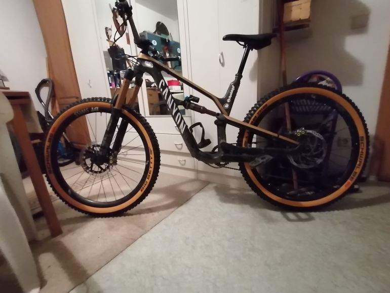 Used Canyon Spectral CFR 9.0 SL 2020 Mountainbike, Black — image 3 of 11