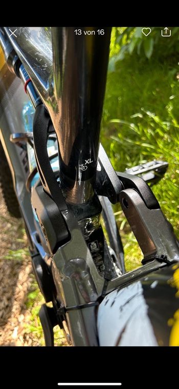 Used Lapierre Overvolt AM 7.6 2021 2021 Mountainbike, Black, 27.5 — image 9 of 11
