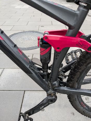 Used CUBE STING WS 120 Pro 29 2018 2018 Mountainbike, Nero — image 9 of 9