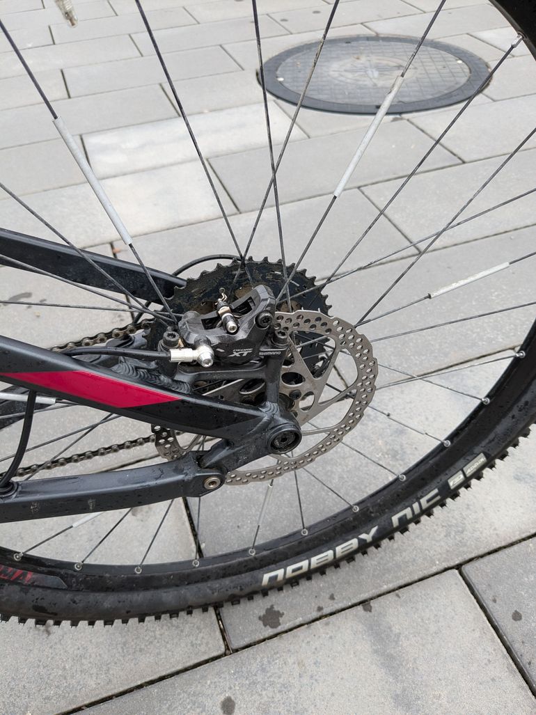 Used CUBE STING WS 120 Pro 29 2018 2018 Mountainbike, Nero — image 8 of 9