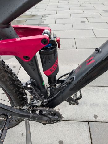 Used CUBE STING WS 120 Pro 29 2018 2018 Mountainbike, Nero — image 3 of 9