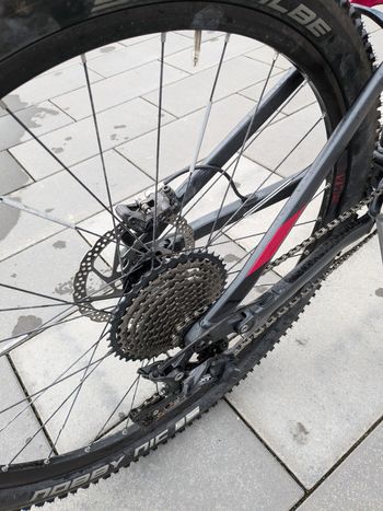 Used CUBE STING WS 120 Pro 29 2018 2018 Mountainbike, Nero — image 5 of 9
