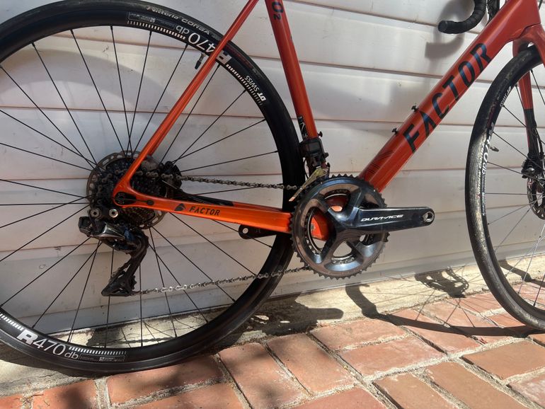 Used Factor 02 2018 Road & Gravel, Orange — image 3 of 5