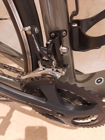 Used Wilier GTR Team CAMPAGNOLO CENTAUR 2X11 Road & Gravel, Light Gray — image 9 of 14