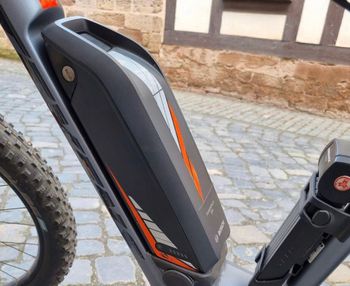 Used Stevens E-Bike 2018 Mountainbike, Grigio chiaro — image 3 of 3