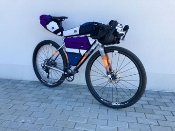 Brugt 8 Bar MITTE V3 GRAVEL + full set new bikepacking bags Veganski 2022 Road & Gravel — billede 3 af 12