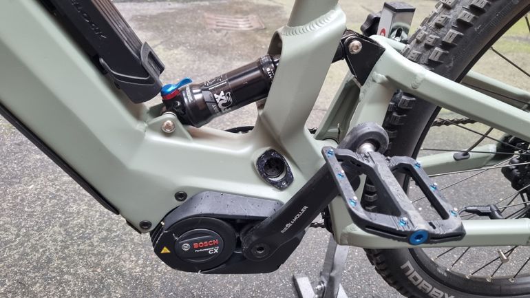 Used Riese & Müller Superdelite mountain touring 2023 2023 Mountainbike, Green, 27.5 — image 4 of 7