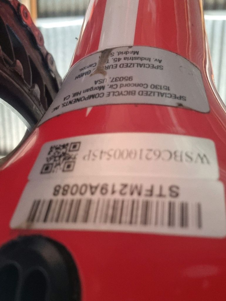 Used Specialized Tarmac SL6 Sport 2022 2022 Road & Gravel, Red — image 6 of 10