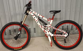 Used Scott Voltage FR 20 2014 Mountainbike, White — image 1 of 8