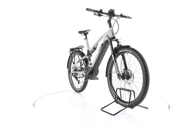 Used R RAYMON CrossRay FS E 5.0 2023 Mountainbike, White — image 2 of 5