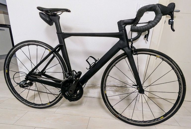 Used NO-LOGO Light carbon LCR0X-V stesso telaio n+ | Mercedes AMG F1® Bike 2022 Road & Gravel, Nero — image 7 of 7