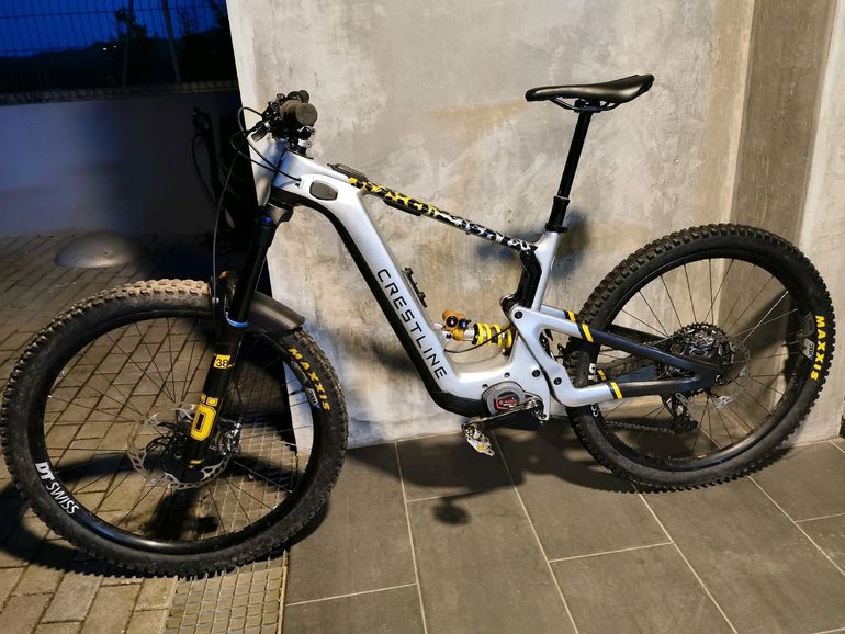 Used Crestline RS180 Silver Edition 2024 Mountainbike, Light Gray, Mixed — image 6 of 8