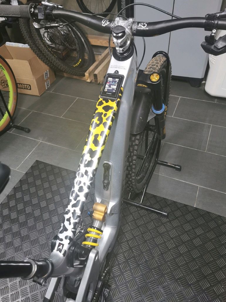 Used Crestline RS180 Silver Edition 2024 Mountainbike, Light Gray, Mixed — image 3 of 8