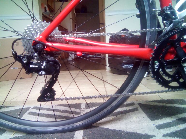 Used Cannondale CAAD Optimo 1 2022 2022 Road & Gravel, Red — image 3 of 6