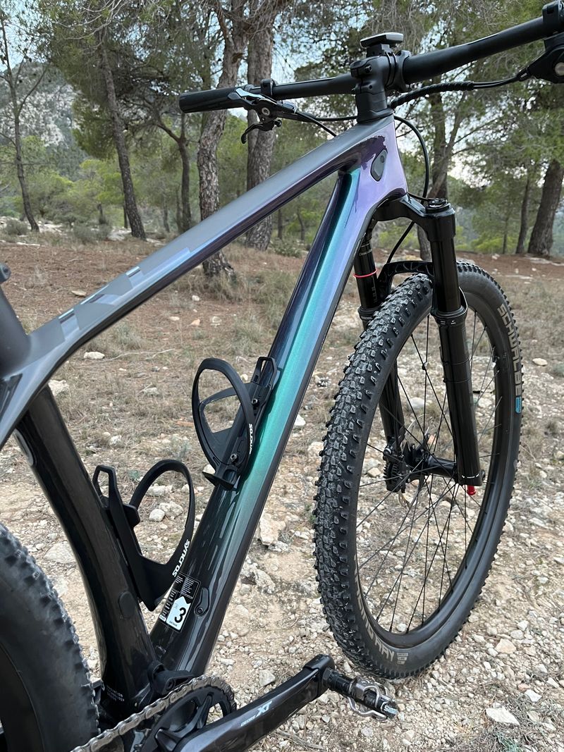 Used Scott Scale RC Team 2022 2022 Mountainbike, Purple, 29 — image 13 of 43