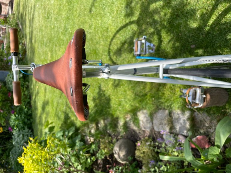 Used Diamant Fixie Stahl Bahnrahmen 2025 Road & Gravel, White — image 7 of 8