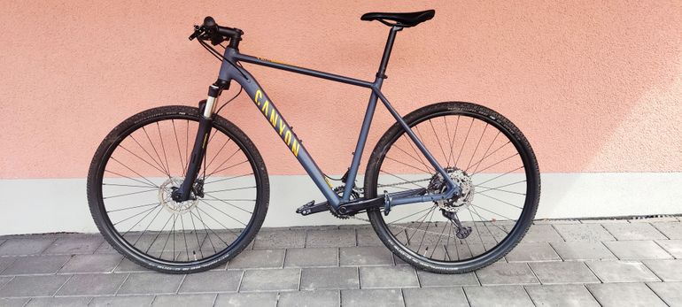 Used Canyon Pathlite AL 6.0 2021 Road & Gravel, Light Gray — image 2 of 7