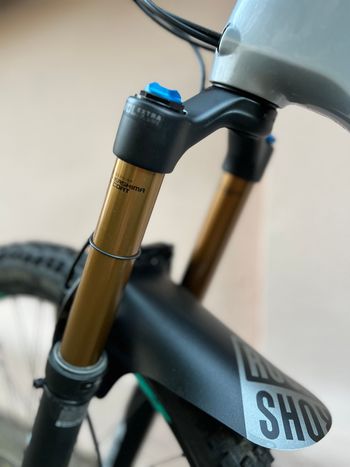 Used CUBE STING WS 140 HPC SL 2021 2021 Mountainbike, Grigio chiaro — image 3 of 10