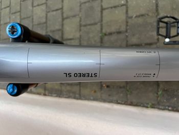 Used CUBE STING WS 140 HPC SL 2021 2021 Mountainbike, Grigio chiaro — image 4 of 10