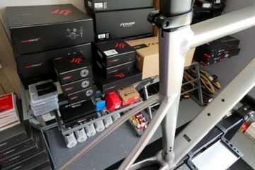 Used Specialized Allez Sprint Disc Frameset 2022 2022 Road & Gravel, Light Gray — image 4 of 25