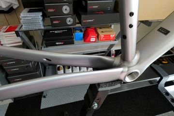 Used Specialized Allez Sprint Disc Frameset 2022 2022 Road & Gravel, Light Gray — image 7 of 25