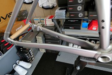 Used Specialized Allez Sprint Disc Frameset 2022 2022 Road & Gravel, Light Gray — image 8 of 25