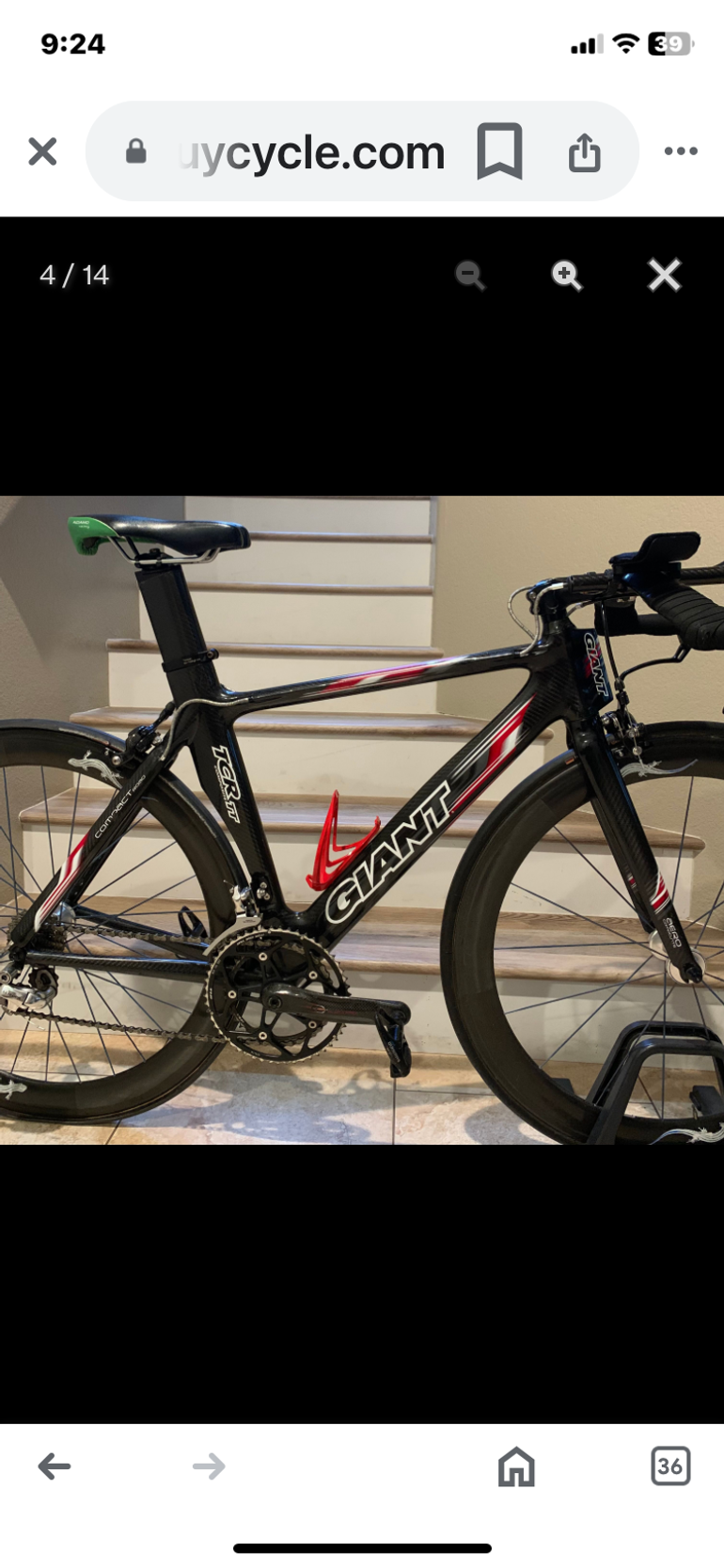 Giant Trinity TCR2 used in S | Black Friday Deals | buycycle USA