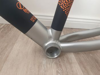 Used 8 Bar Kreuzberg v7 Frameset 2021 Road & Gravel, Arancione — image 3 of 4