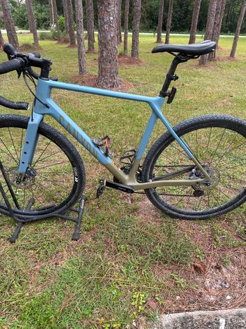 Used Canyon Grizl CF SL 7 2021 2021 Road & Gravel, Blue — image 5 of 7