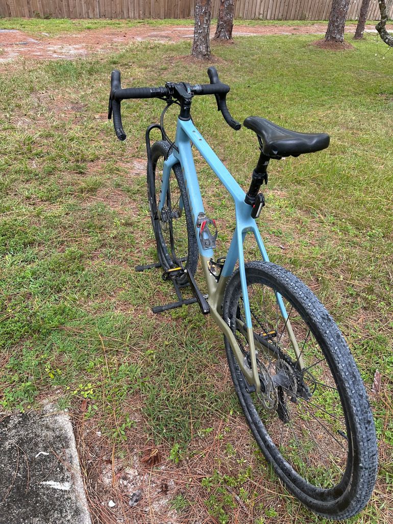 Used Canyon Grizl CF SL 7 2021 2021 Road & Gravel, Blue — image 2 of 7