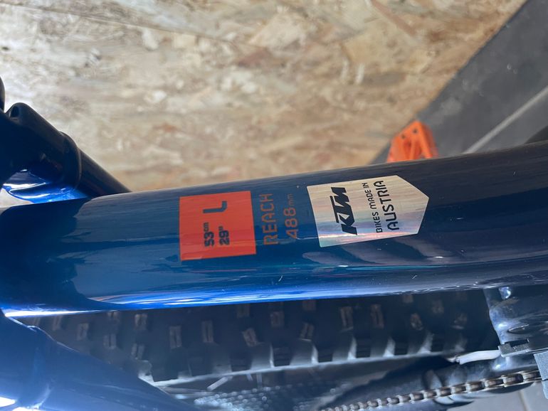 Used KTM Prowler 292 2020 2020 Mountainbike, Blue, 29 — image 4 of 4