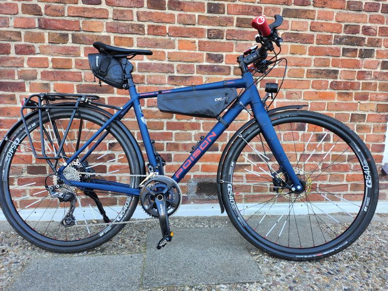 Used Poison Taxin 2024 Road & Gravel, Blue — image 1 of 7