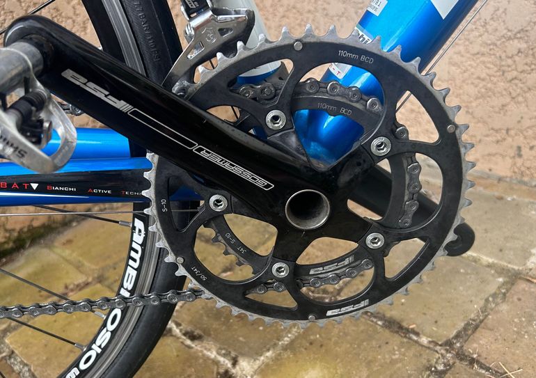 Used Bianchi via nirone 7 Veloce Compact 2009 Road & Gravel, Blue — image 3 of 9