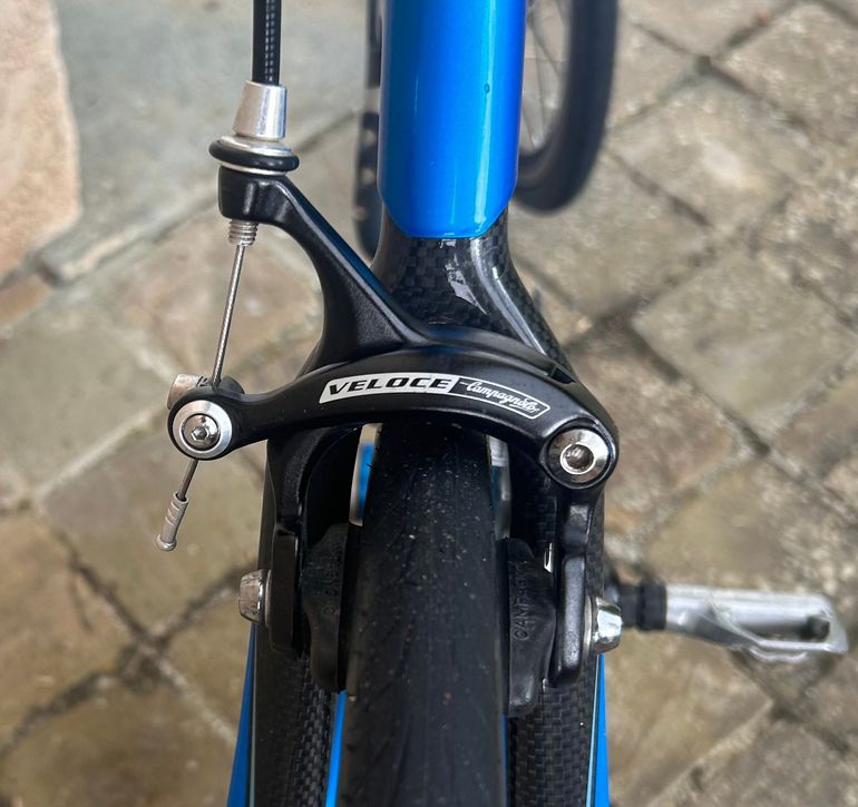 Used Bianchi via nirone 7 Veloce Compact 2009 Road & Gravel, Blue — image 5 of 9
