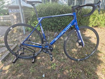 Used Simplon Pavo Gran Fondo Disc Di2 2019 Road & Gravel, Blue — image 2 of 7