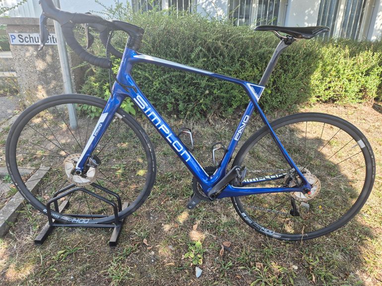 Used Simplon Pavo Gran Fondo Disc Di2 2019 Road & Gravel, Blue — image 1 of 7