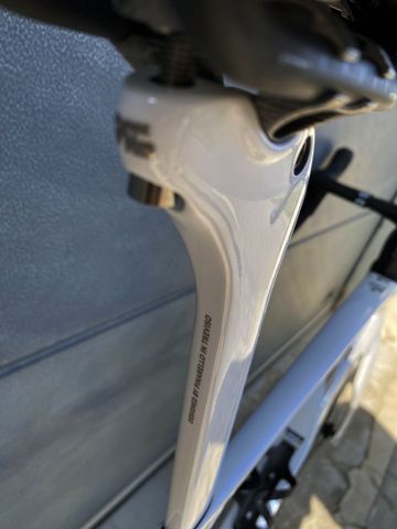Used Pinarello Dogma F CRYSTAL WHITE + Super Record EPS + Bora WTO 45 2024 Road & Gravel, White — image 16 of 20