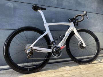 Used Pinarello Dogma F CRYSTAL WHITE + Super Record EPS + Bora WTO 45 2024 Road & Gravel, White — image 20 of 20