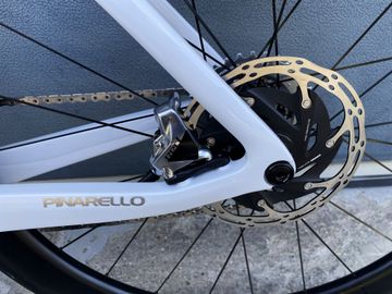 Used Pinarello Dogma F CRYSTAL WHITE + Super Record EPS + Bora WTO 45 2024 Road & Gravel, White — image 6 of 20