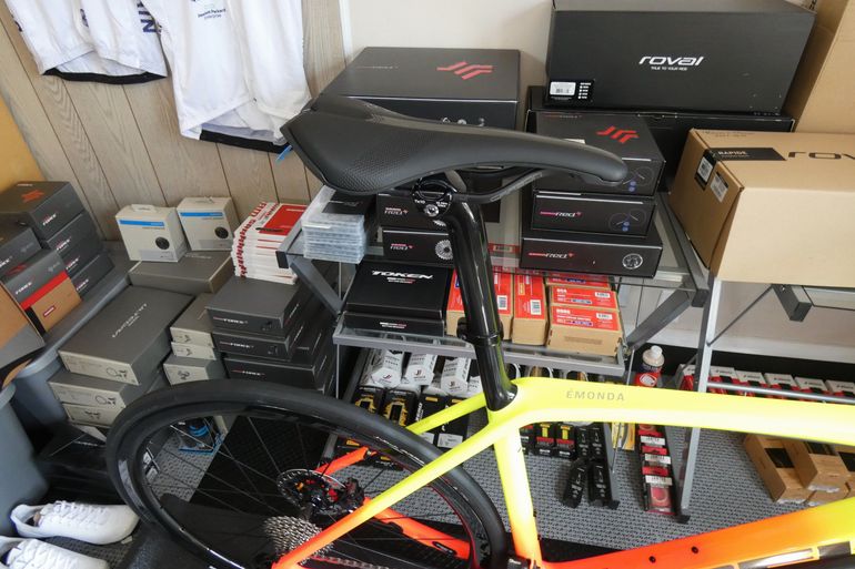 Used Trek Emonda SLR Project One 2023 Road & Gravel, Orange — image 9 of 24