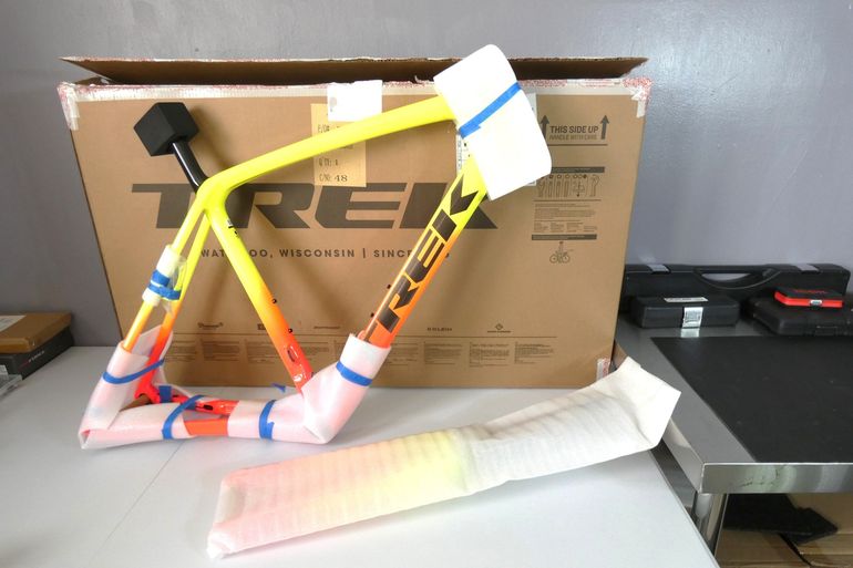 Used Trek Emonda SLR Project One 2023 Road & Gravel, Orange — image 2 of 24