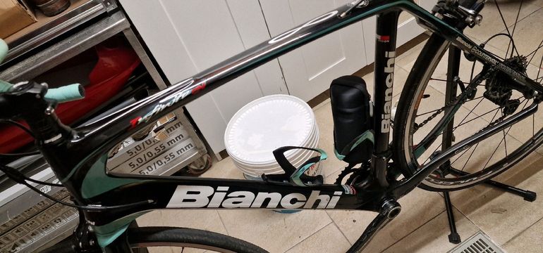Brugt Bianchi Infinito CV Chorus 2014 2014 Road & Gravel — billede 34 af 34