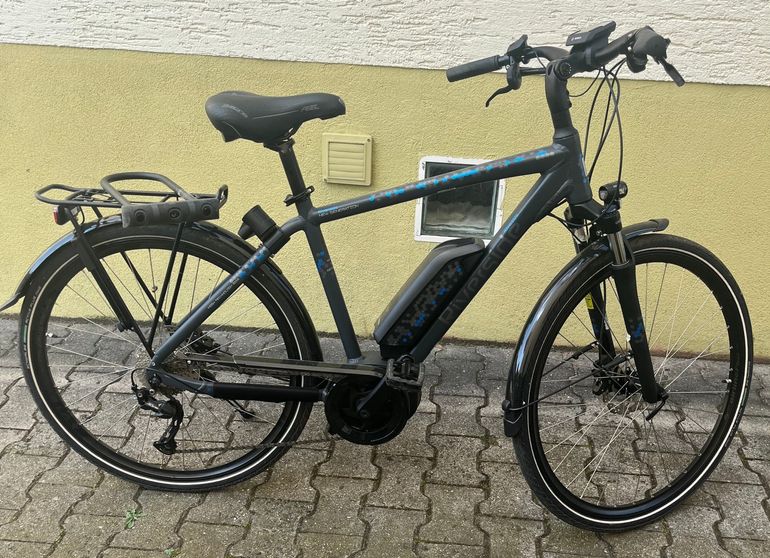 Used RIVERSIDE E-Bike City Trekking 28 Zoll ETR 500 Bosch Active Line Herren 2023 Mountainbike — image 1 of 19