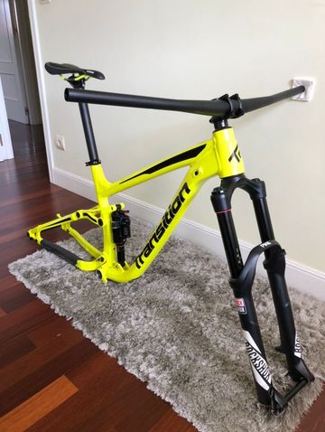 Used Transition PATROL Frameset 2017 2017 MTB